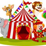 Funny circus competitions for children